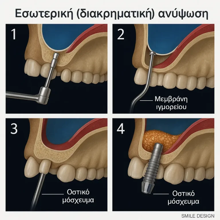 Εσωτερική Ανύψωση Ιγμορείου Θεσσαλονίκη